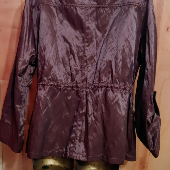 Ruby Rd Womens L (14) Brown Metallic Jacket - Picture 6 of 6
